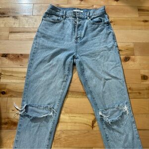 Light wash blue high rise Pacsun jeans size 26